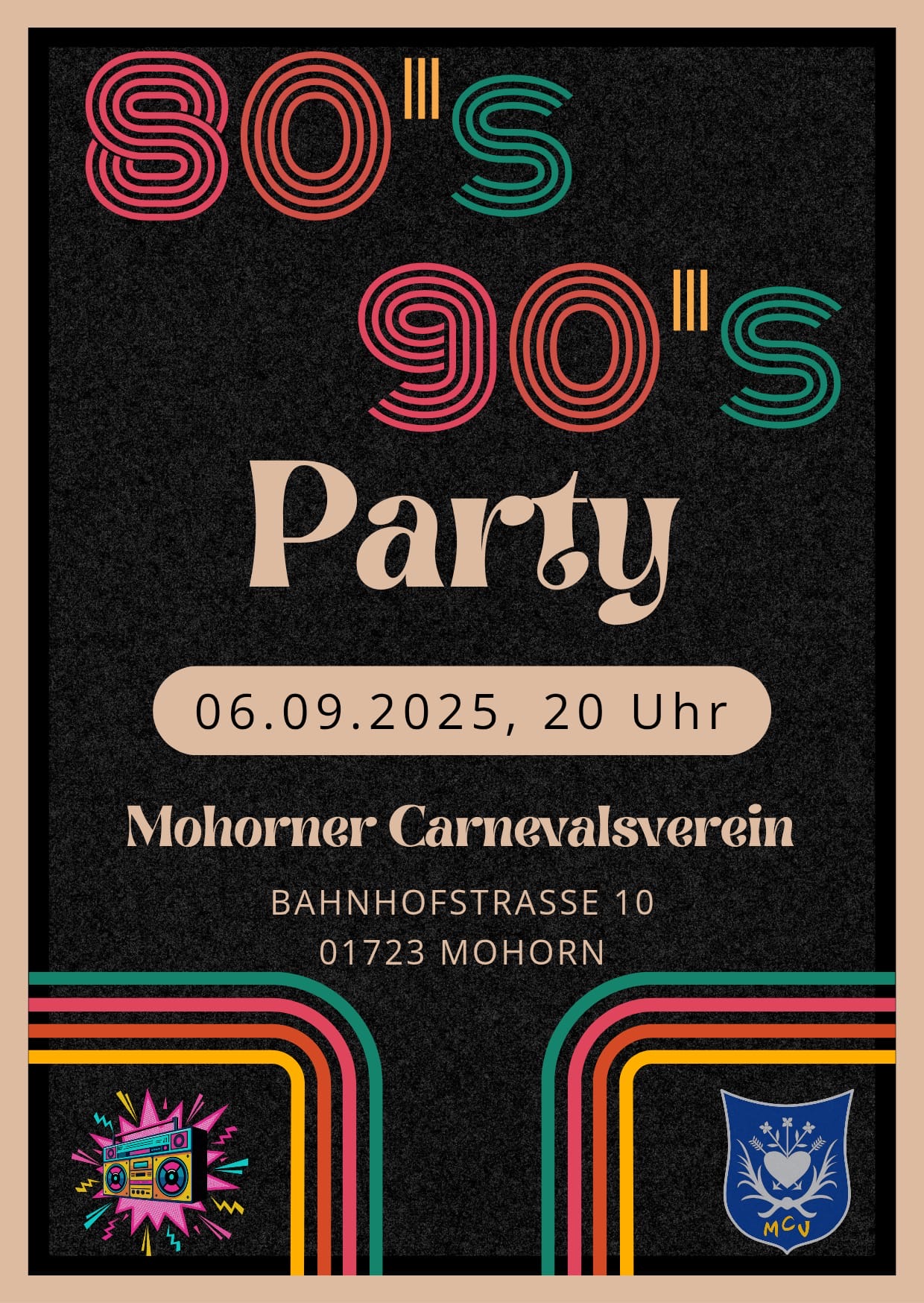 DISKOGLITZER im LOKSCHUPPEN !